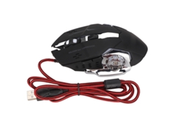 Baoj-2026rato Gamer Com Fio Rgb Com Teclas Laterais 1200dpi Luz Respiratória Usb Mecânico