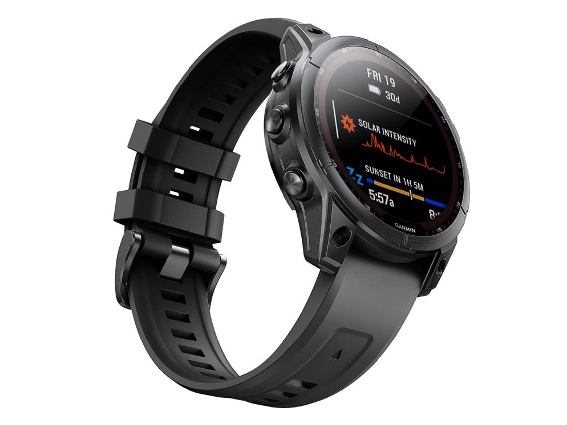 Bracelete para Garmin quickfit de silicone em escada com fivela de aço preta XIAOMOYU