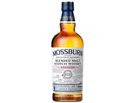 Whisky MOSSBURN Single Malt Mossburn Blended Malt Speyside (0.7 L - 1 unidade)