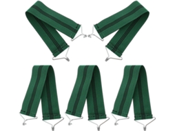 Conjunto De 5 Faixas De Reforço Para Espreguiçadeiras, Em Tecido Elástico.