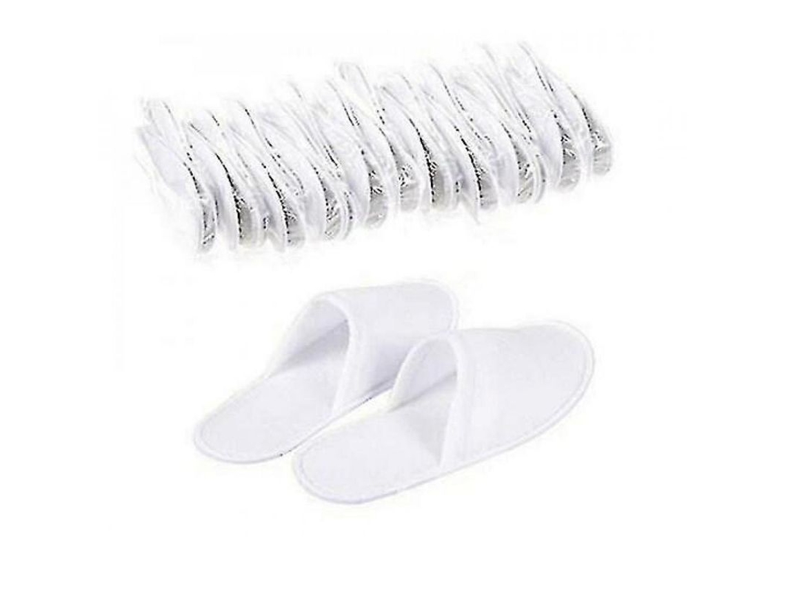 2026 zapatillas Desechables de Hotel Spa 20 Pares Talla Universal Fabricante Terry Suela Antideslizante