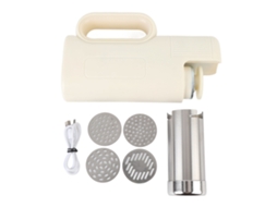 Máquina de fazer massas elétrica portátil com 4 pratos para casa cozinha | S/MARCA