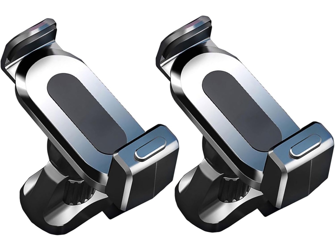 Suporte Para Celular De 2 Peças Com Clipe Para Saída De Ar, Giratório E Resistente, Para Painel Do Carro.