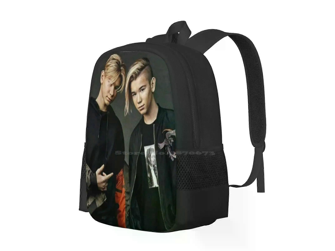A1697 Marcus Mochila E Bolsa Com Design Padrão Mochila De Estudante Aht1697 Olysi Shop