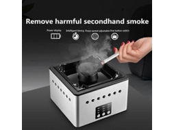 Cinzeiro Purificador De Ar Para Uso Doméstico, Remove Fumaça De Ambientes Internos, Pequeno, Para Mesa, Antifumo Passivo. Nostalgia88