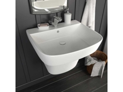 Vidaxl Lavabo Branco 50 X 45 X 41 Cm Cerâmica Vidrada
