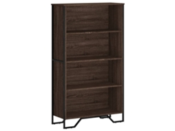 Bookcase, Bookcases Vidaxl Marrom Madeira Processada (n/a)