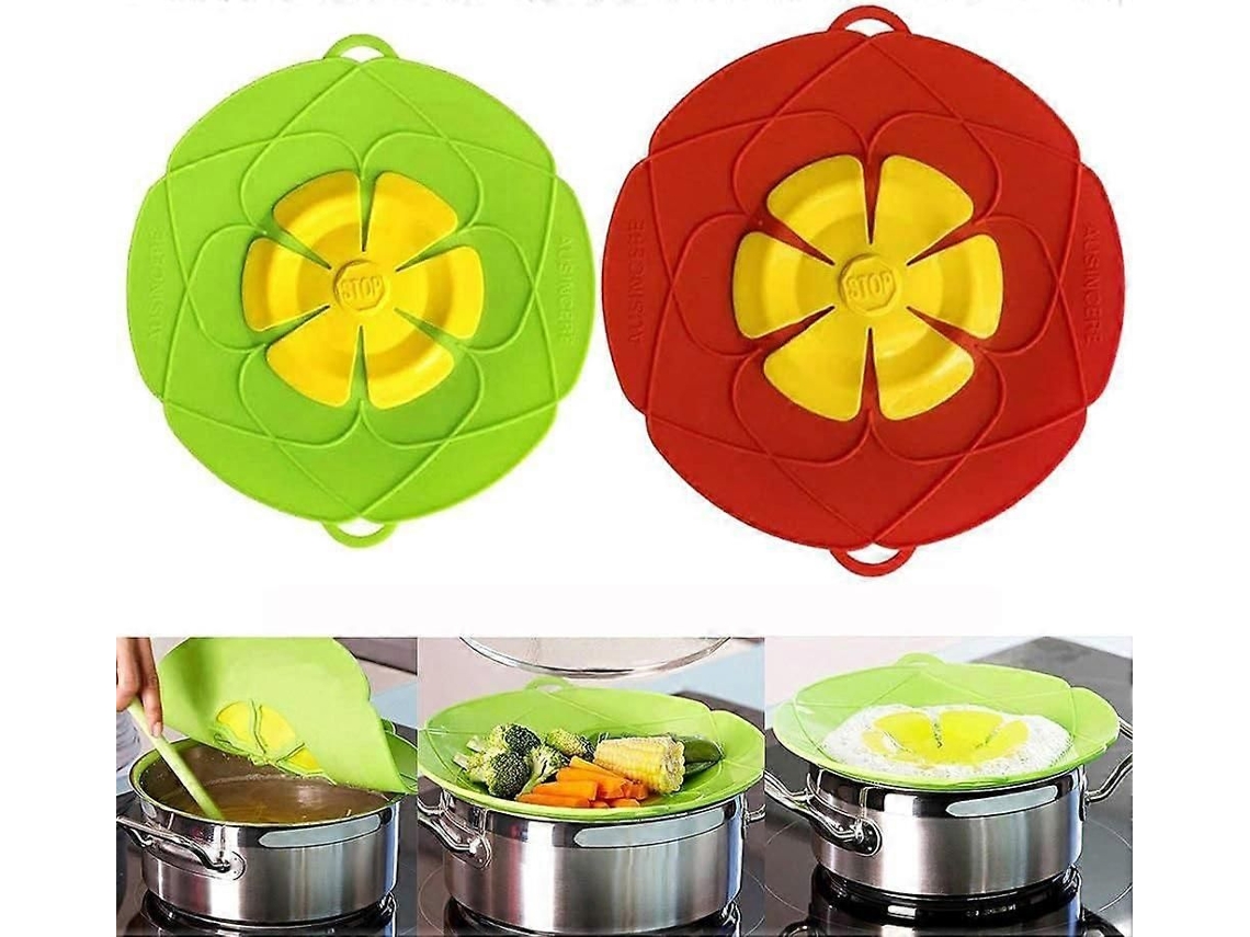 Tampa Anti-respingos De 10,2 Polegadas + 11 Polegadas - Ferramenta Multifuncional De Cozinha