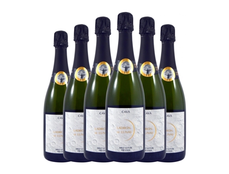 Espumante LADRÓN DE LUNAS Prestige Brut Nature Cava (0.75 L - 6 Unidades)