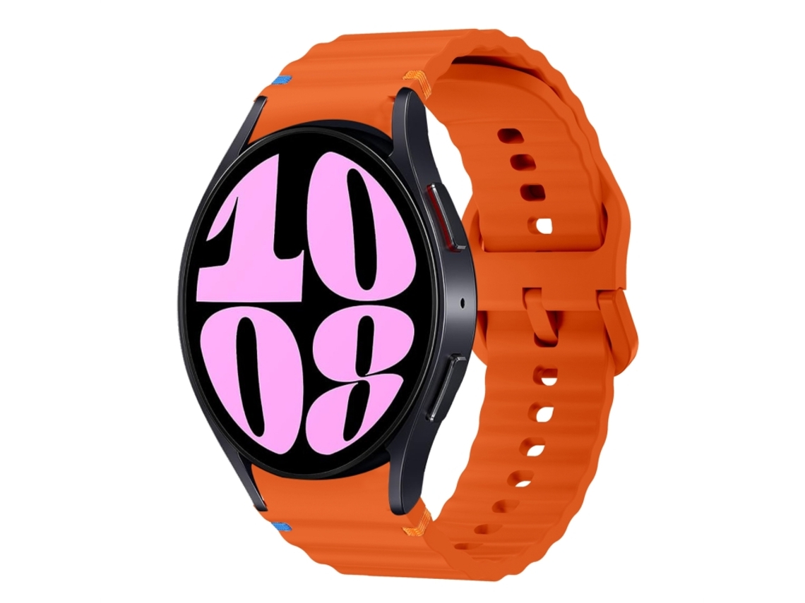 Bracelete Silicone com Padrão de Onda para Samsung Galaxy Watch 6 XIAOMOYU (40mm/44mm)
