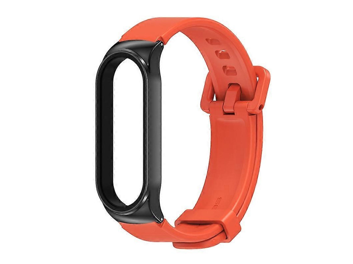 Pulseira De Silicone À Prova D'água Mijobs Cs Para Xiaomi Mi Band 3/4/5/6. Compatível Com Xiaomi Mi Band 6/5.