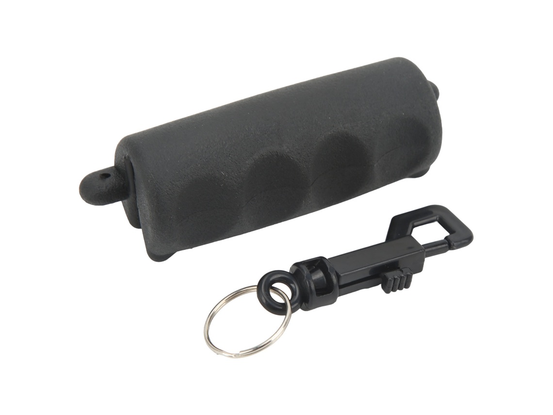 Puxador de flecha de silicone, antiderrapante, resistente ao desgaste, com porta chaves, acessórios de tiro com arco | S/MARCA