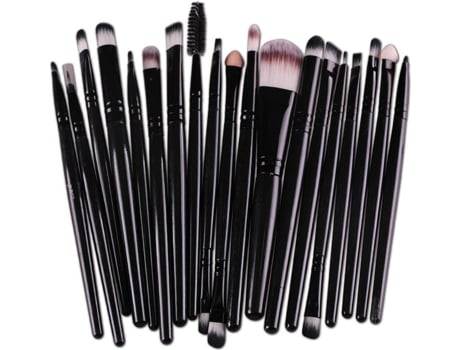 Pincel para Maquilhagem  15 Madeira (20 Peças)