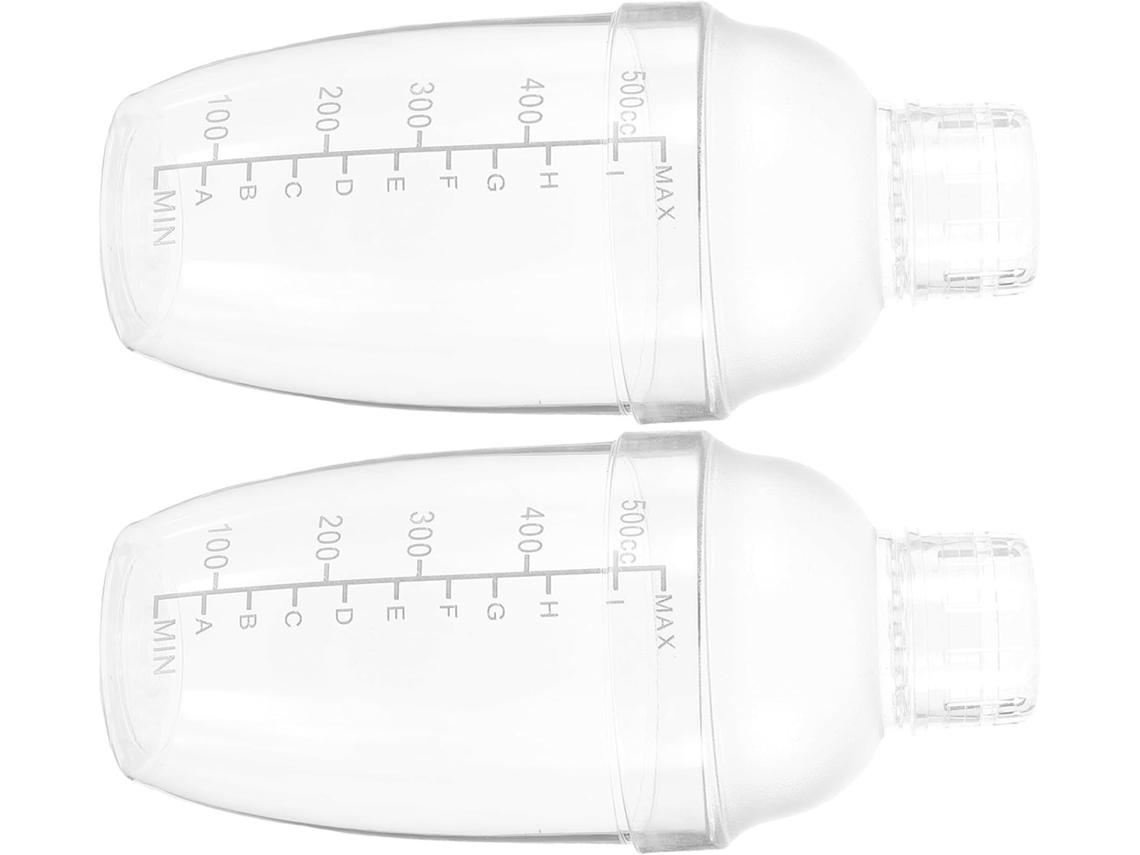 Conjunto De 2 Coqueteleiras Pc De 500ml Com Escala Graduada