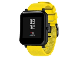 Pulseira De Silicone Preta De 20 Mm Para Huami Amazfit Gts / Samsung Galaxy Watch Active 2 / Gear Sport