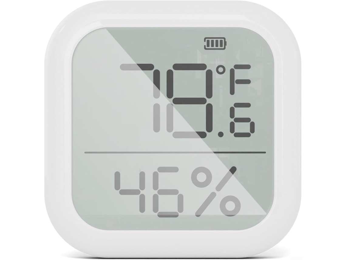 Termômetro E Higrômetro De 2-unidades, Sem Fio, Com Sensor De Temperatura E Umidade Em Lcd, Ideal Para Casa