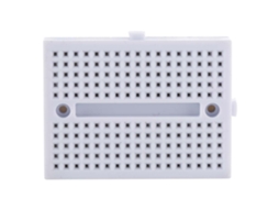 6 Peças De Protoboard Mini Sem Solda 170 Buracos Reutilizável Colorido (branco)