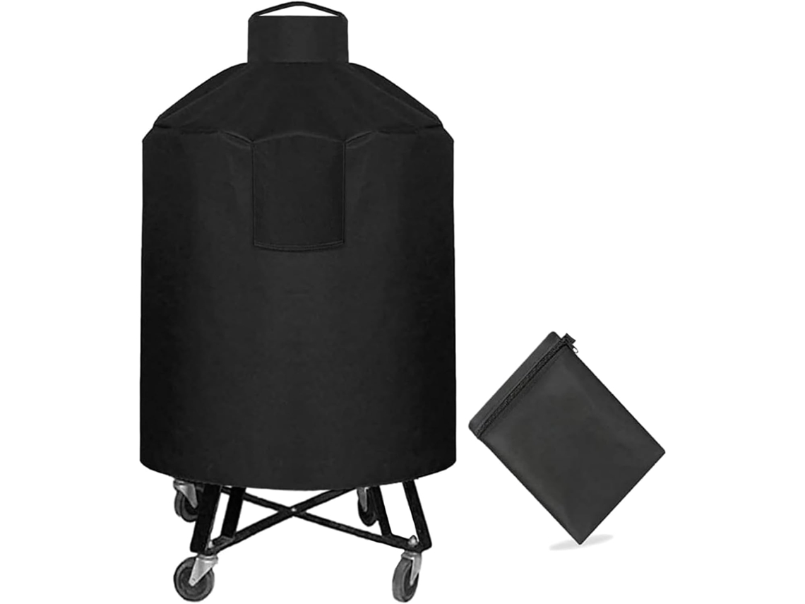 Capa Para Churrasqueira Reforçada De 122x 89cm 48x 35 Polegadas, Resistente À Neve E Chuva, Com Costuras Duplas Ideal