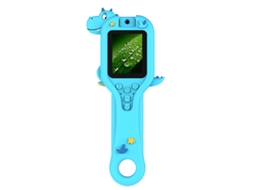 Microscópio Digital Com Lupa De 500x E Tela De 2,0 Polegadas Brilvibera (dinossauro Azul)