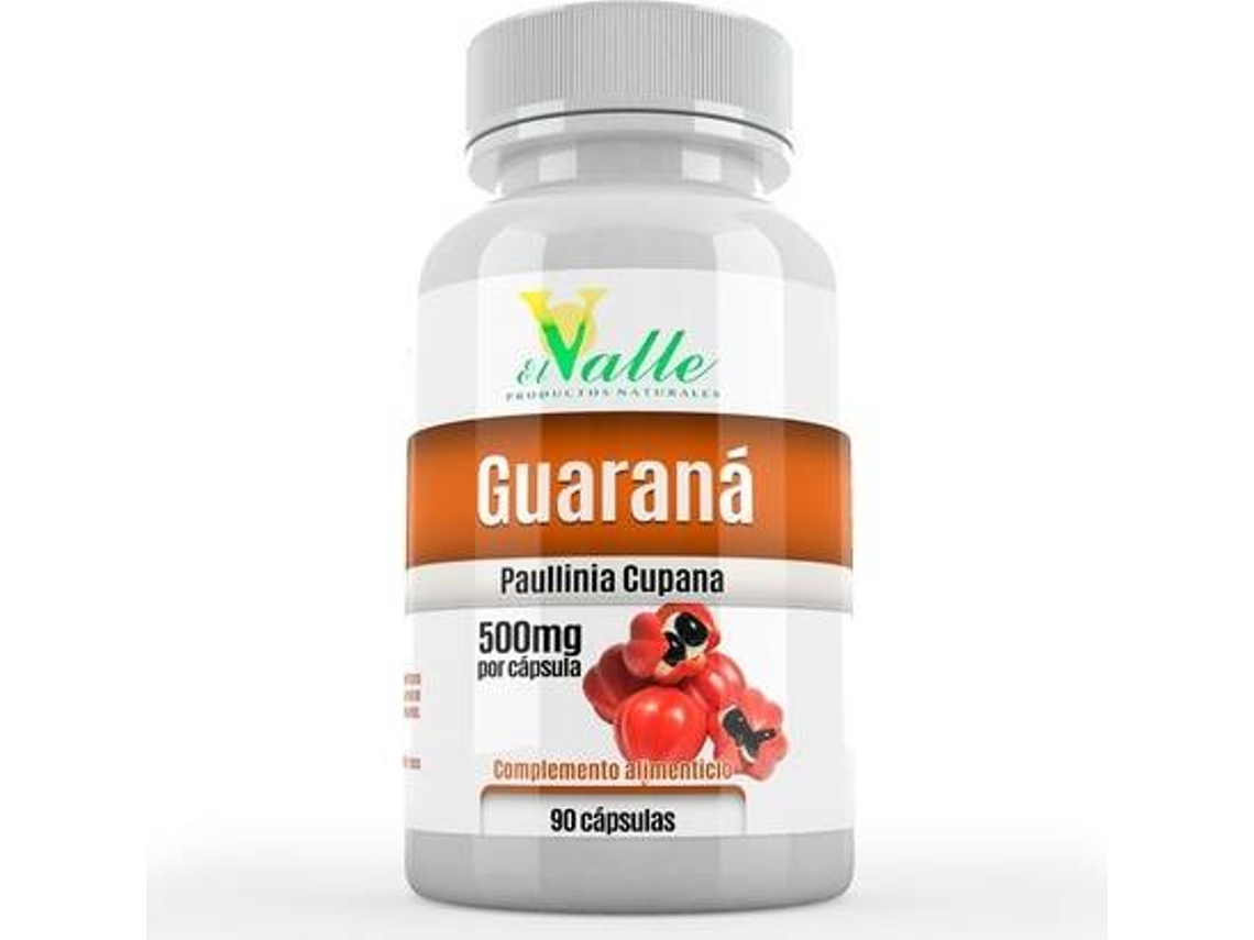 Suplemento Alimentar EL VALLE Guaraná (90 cápsulas)
