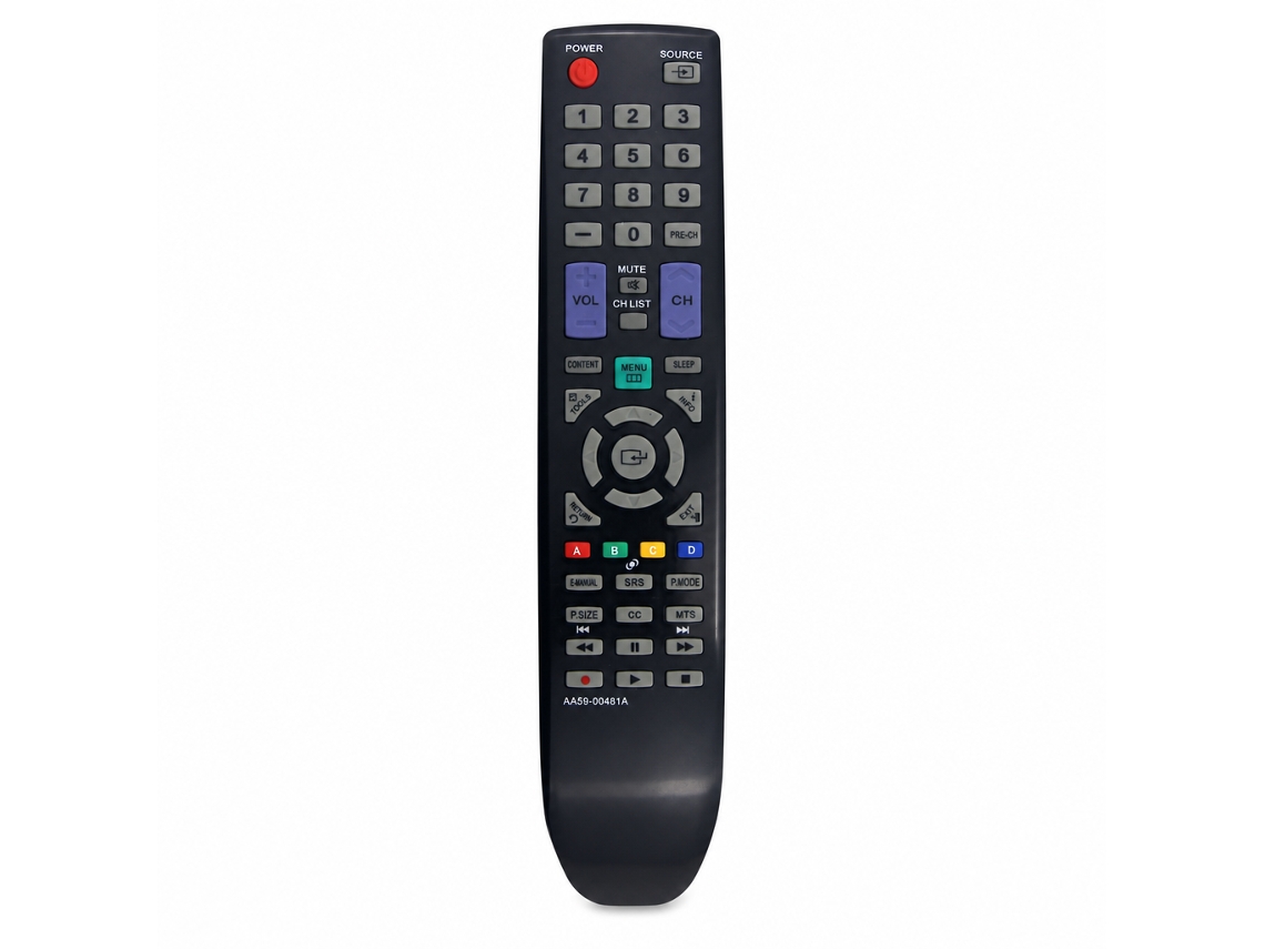 Comando À Distância Para Tv Compatível Com Samsung Aa59-00481a, Sem Configuração_zhd