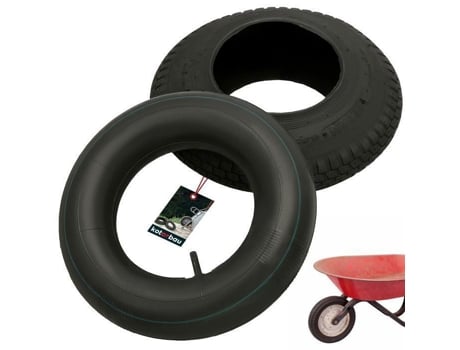 Kit Pneu De Carrinho De Mão Com Câmara De Ar 4,80/4,00 8 Kotarbau®