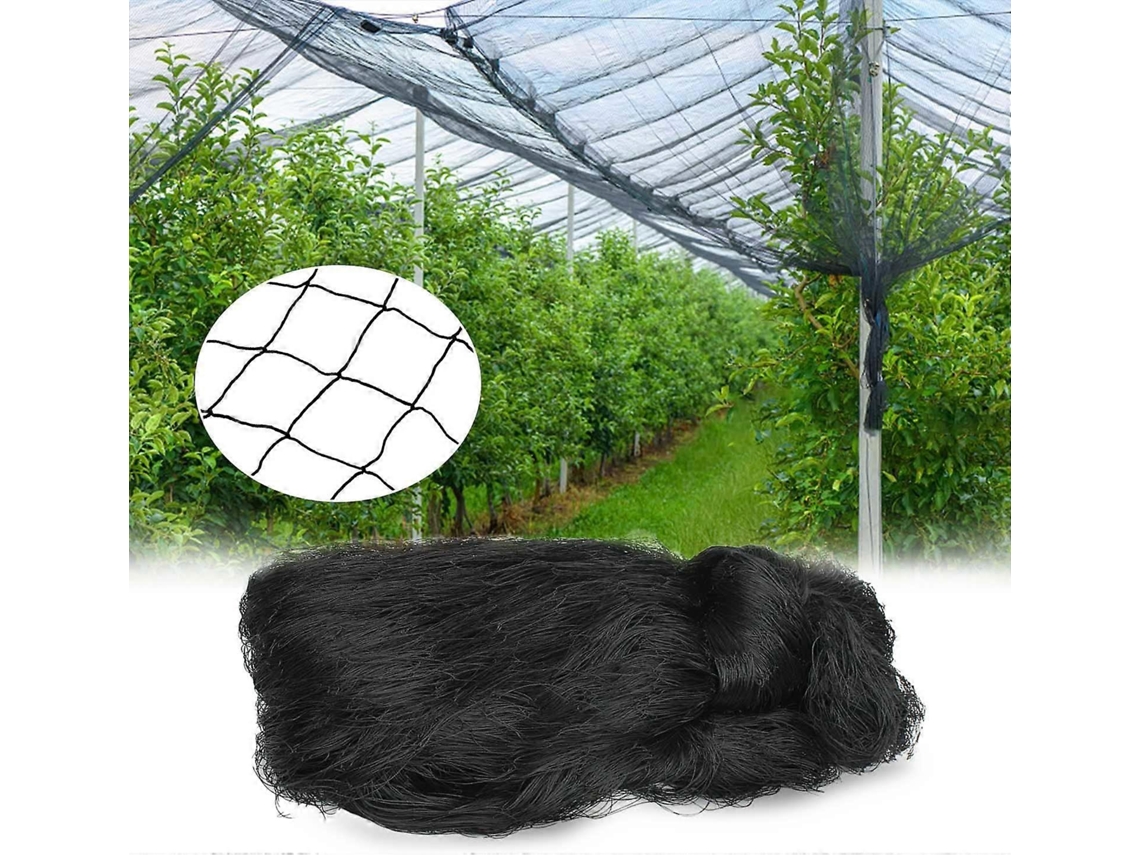 Omni red Resistente Anti Pájaros 5x15m para Jardines, Huertos Y Granjas, Protege Frutas Y Verduras Sin Herir Aves