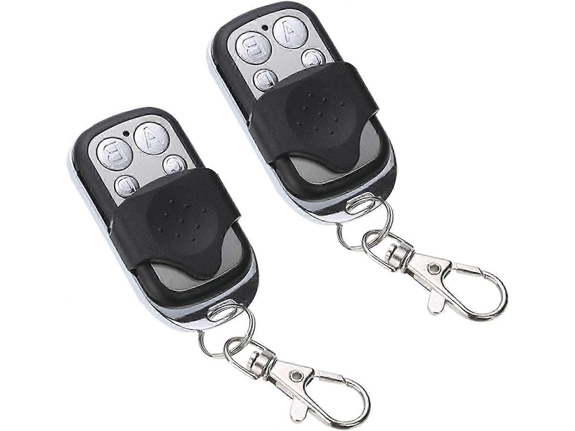 Controle Remoto Universal para Porta de Garagem de 433 Mhz, Pacote com 2 Unidades. TAISHENGDA