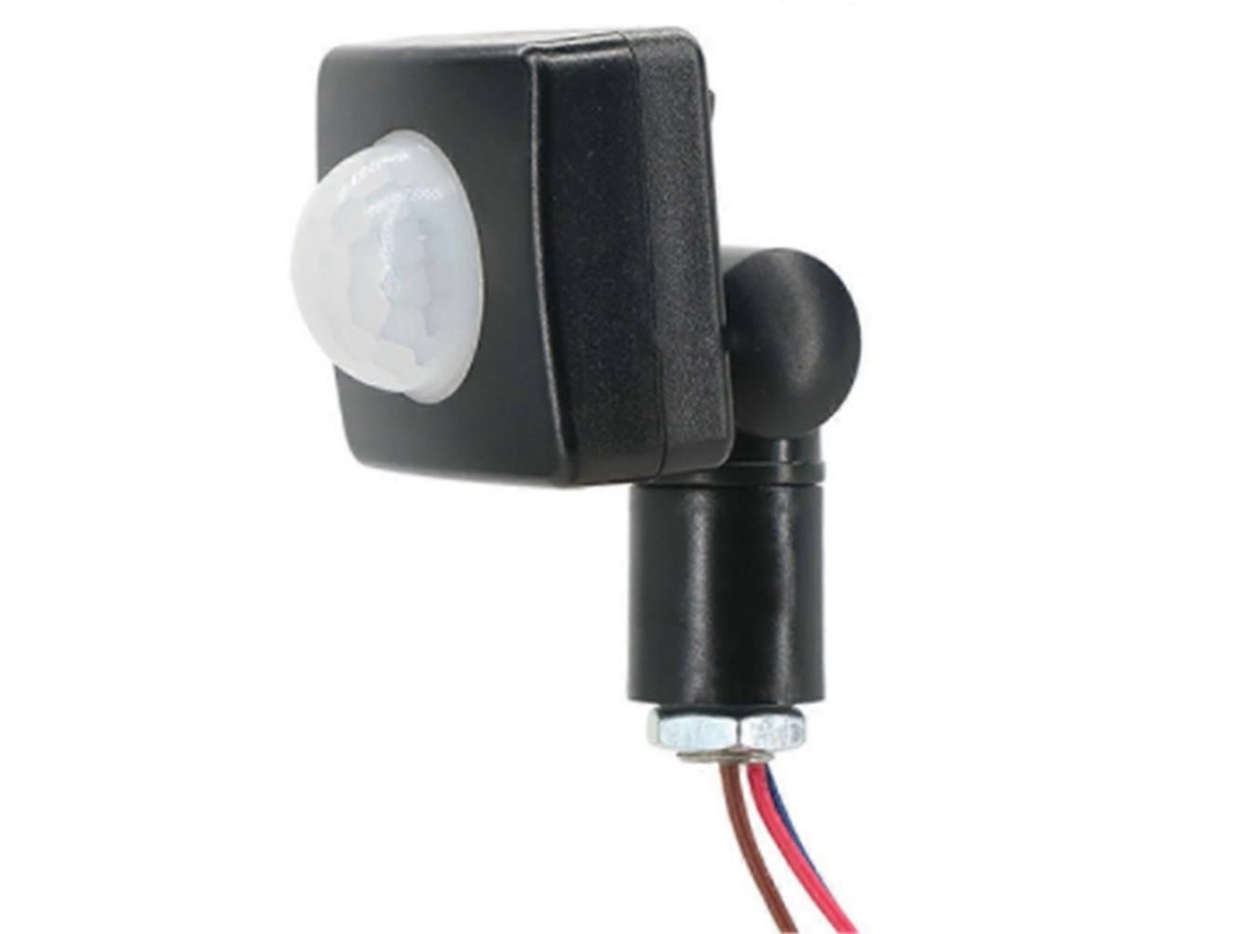 Sensor De Presença Infravermelho Para Iluminação Led, 220v, Com Refletor, Tipo Mini