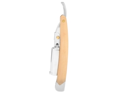 Navaja Recta Manual Barbijo Hombre Plegable Inox