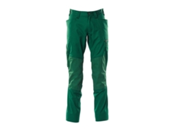 Calças Grandes Com Bolsos Para Joelheiras Accelerate 18379 Verde 60 / 35 MASCOT
