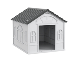 Casinha para cães, 65x75,7x63cm, branca | S/MARCA