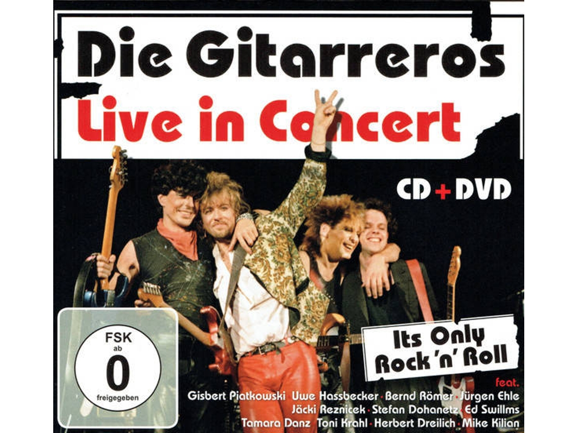 CD+DVD Die Gitarreros - It's Only Rock 'N' Roll (2CDs)