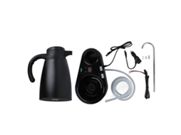 Chaleira Elétrica Automática de Aço Inox 1200ml para Chá e Café 24v LAXISCREED