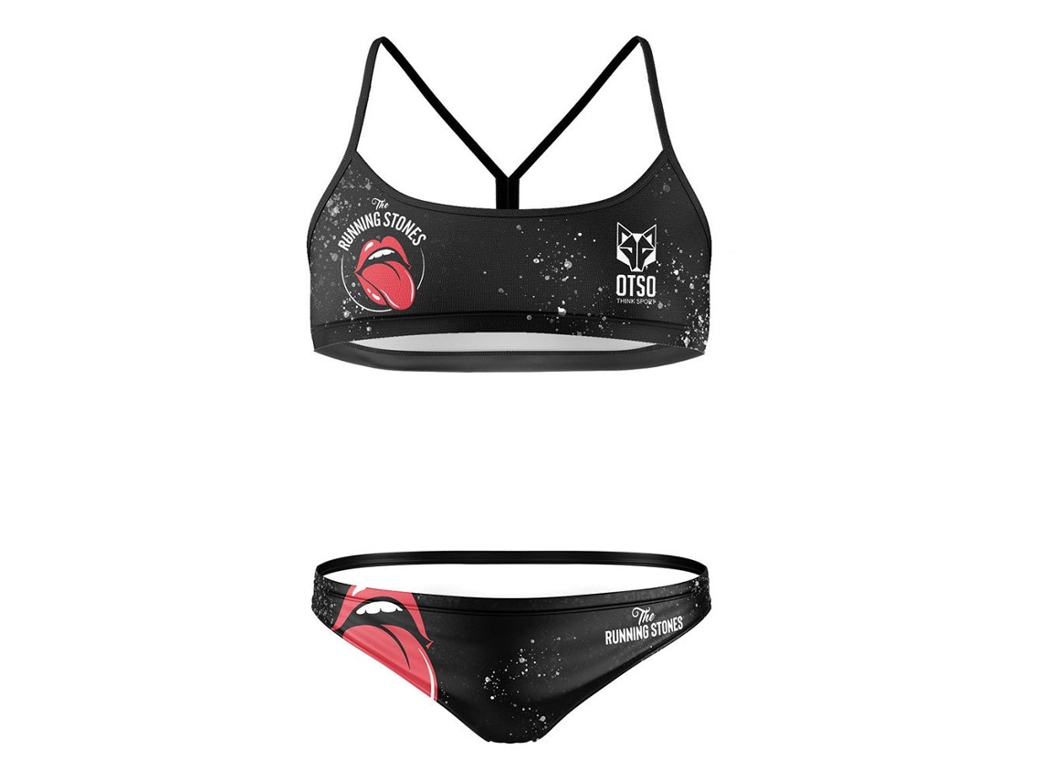 Bikini Running Stones Preto M Mulherotso
