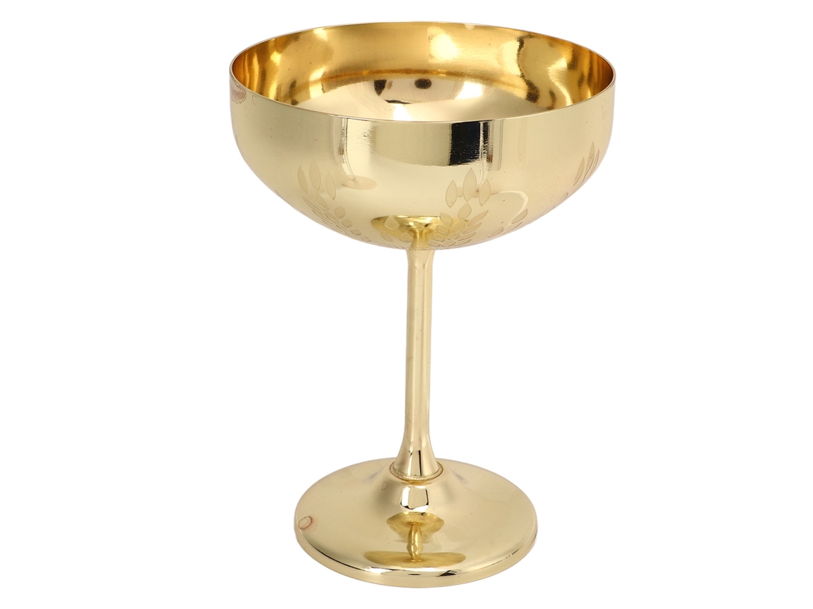Copa De Champan De Metal Acero Inoxidable 304 Copo Grabado Copa De Vinho Tinto Decorativa Plating Ouro