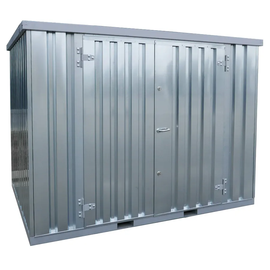 Abrigo FOCO 4X2 Porta Dupla Comprido em Galvanizado