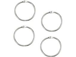 Pasta Coheali Folhas Soltas Com Chaveiro De Anel De Metal, Diâmetro Externo 4,5cm E Guarda Interna 38mm