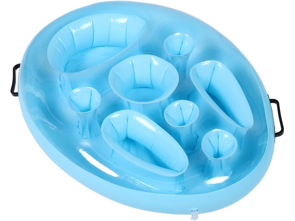 Porta-copos Inflável Para Piscina E Praia