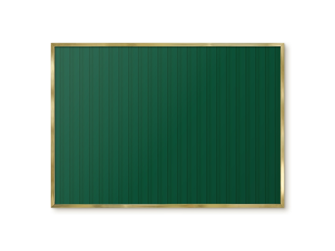 Quadro de parede magnético com listras verticais para escritório Espelharte (100x70 cm)