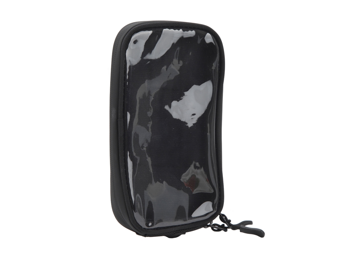 Bolsa Para Celular Na Moldura Frontal De Bicicleta Impermeável Com Apoio Magnético Top Tube Preta