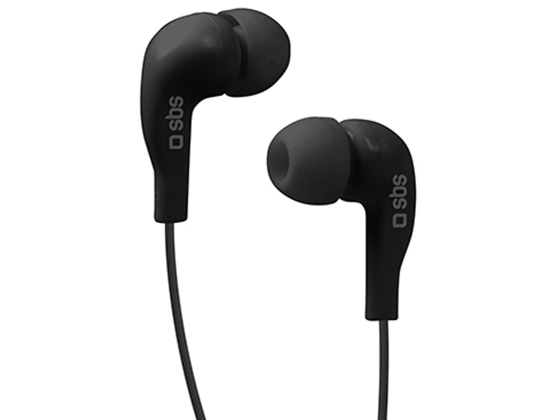 Auriculares com Fio SBS Teinearkl (Outlet Caixa Aberta - In Ear - Microfone - Preto)