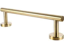 Suporte para Toalhas de Banheiro em Aço Inoxidável Dourado. Prateleira Parede Camada Única com CHABERLU