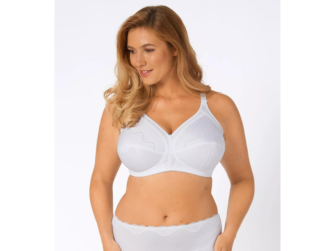 Soutien de Mulher TRIUMPH Doreen Algodão Branco (115 cm B)