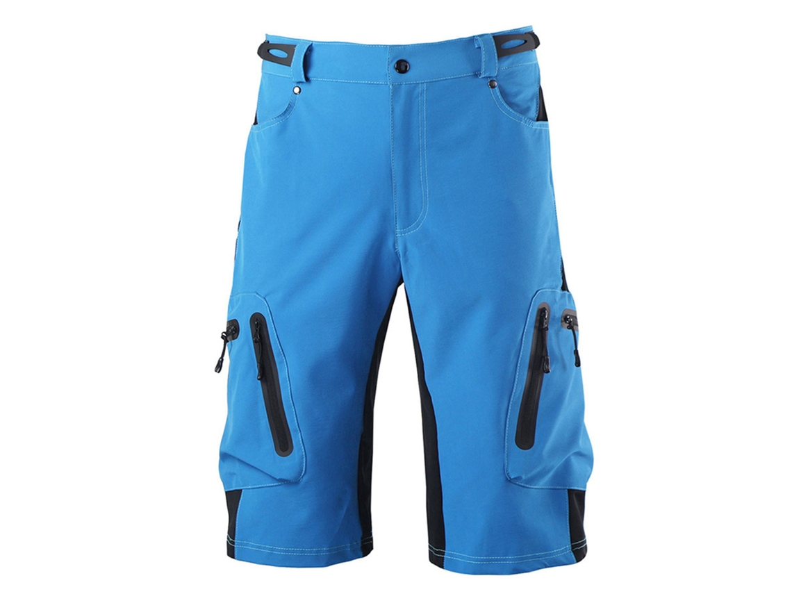 Bermudas de ciclismo Mali, soltas, com bolso com zíper, material leve, respirável, para esportes e ciclismo