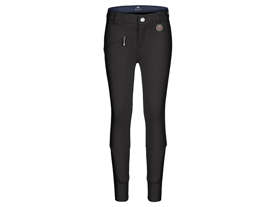 E.L.T. Calças Equitação Funktion Sport Preto 128 Cme.L.T.