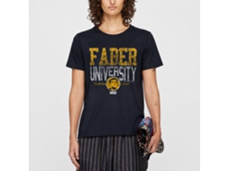 Rockinstone Animal House Movie Faber University Navy Adult T-shirt Size:xl