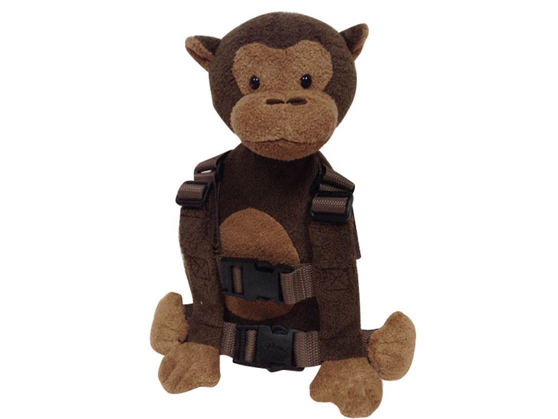 Mochila Perdida Para Crianças Com Design De Macaco Adorável - Mochila Macaco Fofo Para Bebês Perdidos
