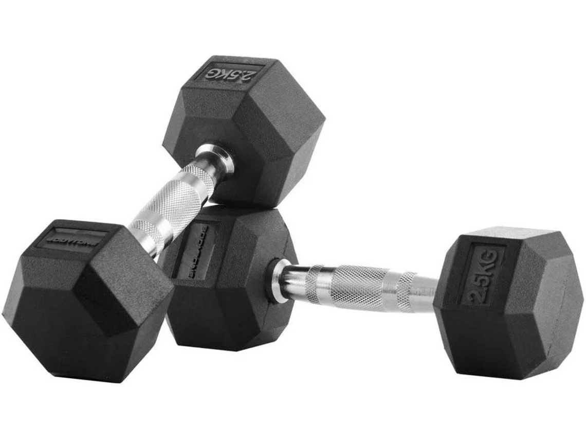 Halteres BODYTONE (2,5 kg - 2Un - Borracha)