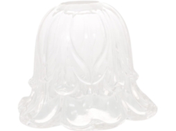 Vidro Transparente Com Padrão Floral Para Luminária De Teto, Lustre Ou Arandela, Cobertura Decorativa Para Lâmpada.